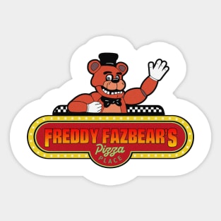 Freddy Fazbear's Pizza Place Sticker